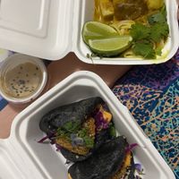 Seitan + bao take away  at INA Restaurante in Medellin