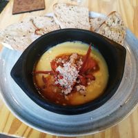 Quesarola at INA Restaurante in Medellin