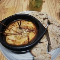 Quesarola at INA Restaurante in Medellin