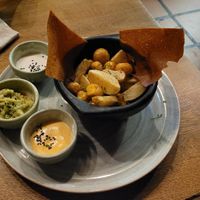 Papas Ina at INA Restaurante in Medellin