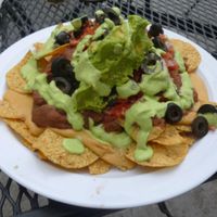 Vegan Nachos at Garden to Grill in Sacramento