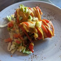 Spring rolls at Vandal in Newtown
