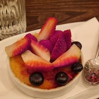 Crema catalana. Not on set menu but definitely a highlight! Spanish creme brulee 🤩 at Vandal in Newtown