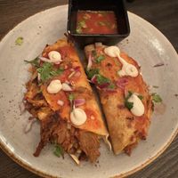 Birria tacos  at Vandal in Newtown