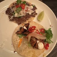 Smash taco and chicken taco  at Vandal in Newtown