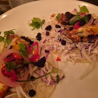 Cauliflower taco $5 each: pan fried cauliflower, ok, too much shredded cabbage at Vandal in Newtown