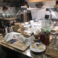 Beverages and bread  at Jito  in Irkutsk