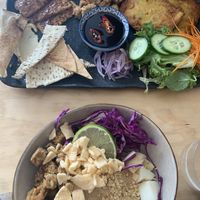 Gado Gado Salad and Tempeh platter  at Staple in Altona