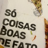 Only good things for real  at Fit de Fato Pizzaria in Rio De Janeiro