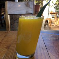Mango Juice at Lodeli - Maybe closed in Mazunte