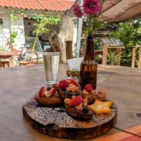 Vegan French Toast 🤤 at Lodeli - Maybe closed in Mazunte