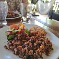 Scrambled chickpea at Lodeli - Maybe closed in Mazunte