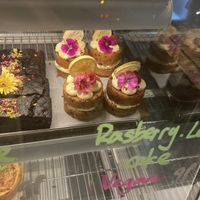 Brownie and cake are vegan😄 at Little Sister Café in Auckland