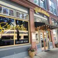 Restaurant entrance at Rolando's in Hot Springs
