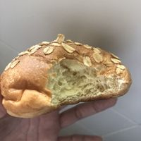 vegan oat bun $2.80 for 4👍🏻👍🏻👍🏻 super soft and fluffy! at DJ Bakery - Hougang Str 21 in Northeast Singapore