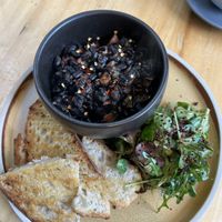 Mushroom feijoada  at The Muddy Puddle in North London