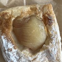 Pear pastry  at The Muddy Puddle in North London