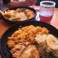 Main dish lunch menu at Madreselva in Bogota