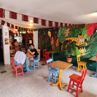 Interior del comedor principal at Madreselva in Bogota