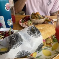 Sandwich menu del día  at Madreselva in Bogota