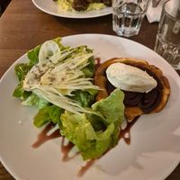 Onion tart with tofu cream. at Dis Leur in Bordeaux
