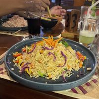 Veg fried ricee  at Ceylon Curry House in Mirissa