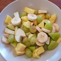 Fruit salad  at The Edge Restaurant in Hogsback