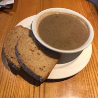 Mushroom soup at Table Table  in Barnsley