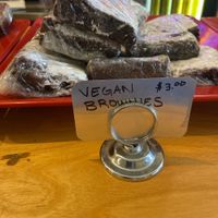 Vegan brownies  at City on a Hill Coffee & Espresso in Leadville