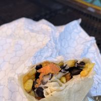 Vegan burrito   at City on a Hill Coffee & Espresso in Leadville