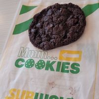 Double Chocolate Cookie vegan at Subway in Schlieren