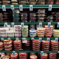 Vegan dips   at Mollie Stone's Markets in Larkspur