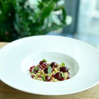 Freekeh salad at Artemis in Central Singapore