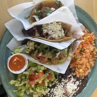 Taco plate   at Tacotarian - Downtown LV in Las Vegas