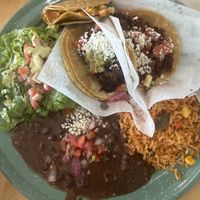 I took a bite before I forgot to take the picture lol  at Tacotarian - Downtown LV in Las Vegas
