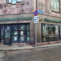 Café front at Steinbrenner & Nyberg in Gothenburg