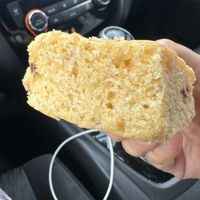 Jalapeño cornbread.  Spicy and delicious!   at Sunshine Vegan Eats in Buffalo