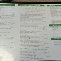 Menu at Sunshine Vegan Eats in Buffalo