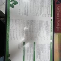 Menu  at Sunshine Vegan Eats in Buffalo