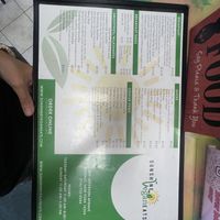Menu part 2  at Sunshine Vegan Eats in Buffalo