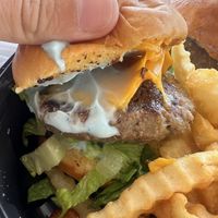 These mini sliders were soooooo good!  at Sunshine Vegan Eats in Buffalo