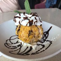 Fried Ice Cream at Miguel's Cocina in San Diego