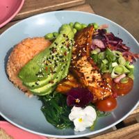 Poke bowl at Shrub in Chester