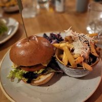 Beyond plant burger #Veganuary at Shrub in Chester