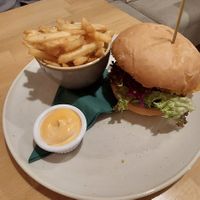 SFS burger at Shrub in Chester