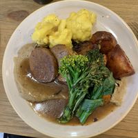 Sunday roast   at Shrub in Chester