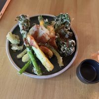 Veggie tempura   at Shrub in Chester