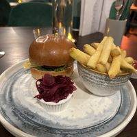 What an amazing burger  at Shrub in Chester