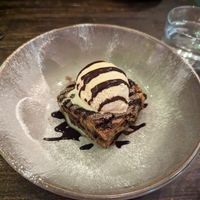 Cookie dough blondie #Veganuary at Shrub in Chester