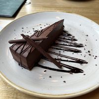 Mint choc cheesecake  at Shrub in Chester